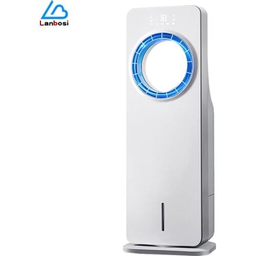 Air Conditioning Fan Refrigerator Air Cooler Household Bladeless Fan Humidification Small Mobile Water-Cooled Air Conditioner