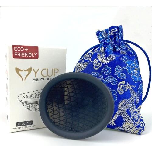 10pcs wholesale Disc Flat-fit Design Menstrual Cup with Extra-Thin Sterilizing Silicone Menstrual Disk Tampon/ Pad Alternative