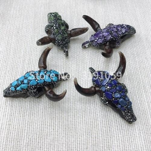 2018 new style retro ox head fashion simple personality pendant pendant accessories