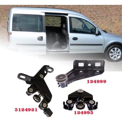 3x sliding door roller FOR Vauxhall Opel Combo 2001-2011 right middle bottom 124999 5124921 124995