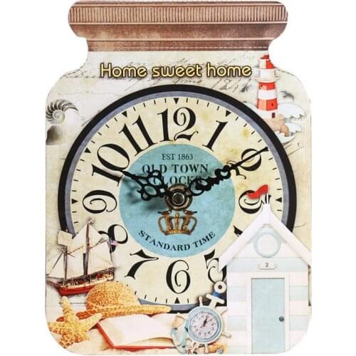 7 style Cute bottle-shaped drifting bottle gift desk clock