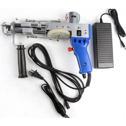 70W Electric Hand Rug Tufting Gun Portable Carpet Weaving Rug Machine Cut&loop Pile with with Cut and Loop Ac 220V / 50~60Hz