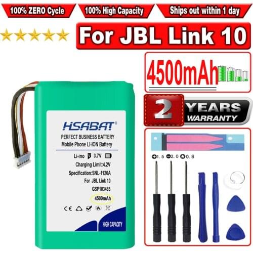 HSABAT 1600mAh 103040 li-ion Lipo cells Lithium Li-Po Polymer Battery for MP3 MP4 DVD GPS Headset