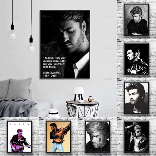George Michael 5D DIY Diamond Painting Full Square/Round Diamond Stitch Rhinestone Mosaic Home Decor Gift