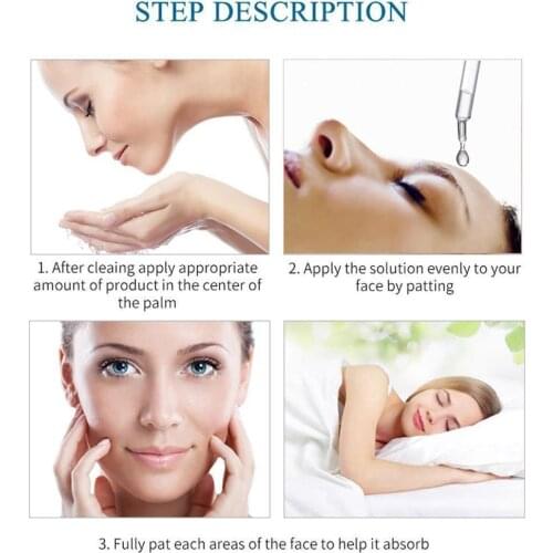 10ml Peptide Serum Anti-aging Essence Polypeptide Serum Firming Hydrating Care Skin Ampoule Moisturizing Lifting R4Y8