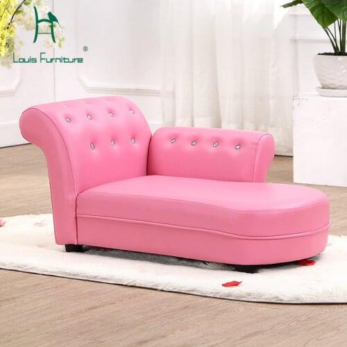 Louis Fashion Childrens Sofa Lovely Pink Baby Princess Mini Royal Modern Simple