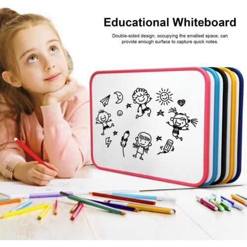 30*45cm Magnetic Whiteboard Dry Wipe Board Educational Toy Mini Drawing White Board Portable Erase Boards Lapboard For Kids