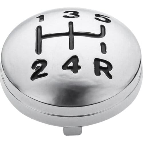 NEW-5 Speed Manual Car Gear Shift Knob Cap Cover for Peugeot 106 107 205 206 207 Citrorn Fiat Ducato