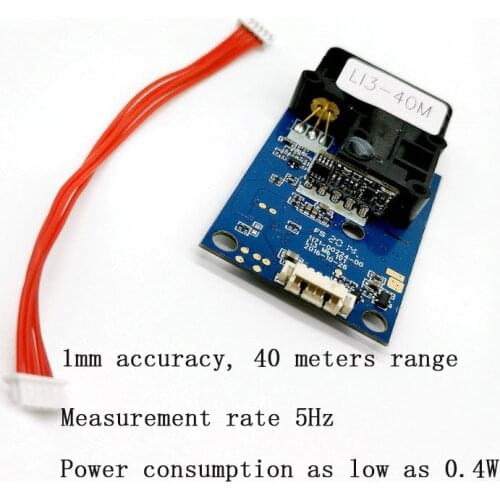TW10S-UART laser ranging sensor high precision infrared ranging sensor displacement sensor laser range finder module