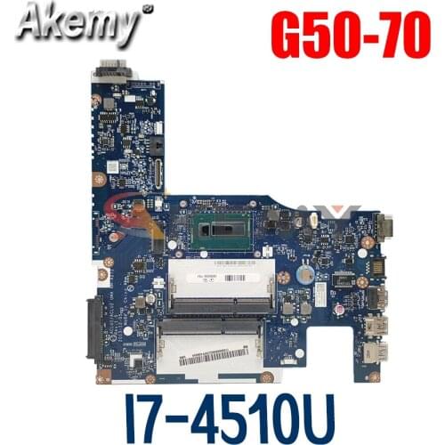 Laptop motherboard For LENOVO Ideapad G50-70 Core I7-4510U Laptop motherboard Mainboard 5B20G45461