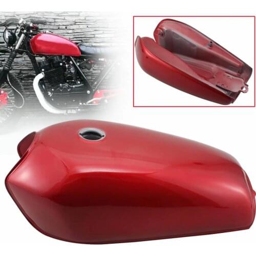 Motorbike Red Retro Cafe Racer Fuel Gas Tank Mount Kit Custom Accessories Universal For Honda CG125 CG125S CG250 Motorcycles
