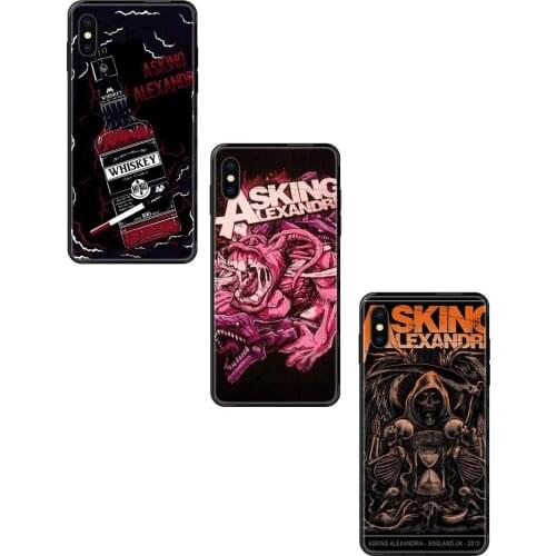 British Metal Orchestra Asking Alexandria Cyber Monday Black Soft TPU Capa Cover Case For Redmi Note 4 5 5A 6 7 8 8T 9 9S Pro