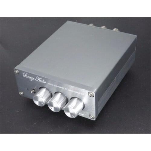 New DP1 TPA3116D2 2.1 channel amplifier 2*50W+100W Subwoofer Large Power Pure HIFI Aduio Digital Amplifier