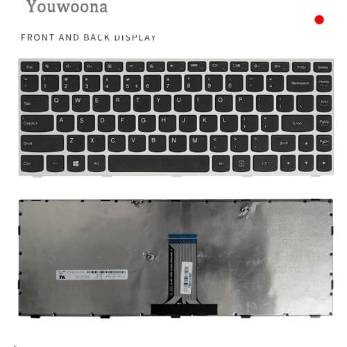 New Original Laptop Keyboard For Lenovo FLEX2 14D B40 N40 M41 G40-70 80m