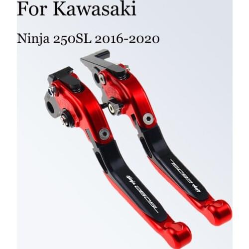 For Kawasaki Ninja 250SL 2016-2017-2018-2019-2020 CNC Anti-Slide Retrofitting Pad for Brake Clutch Horn Handle Pull Rod