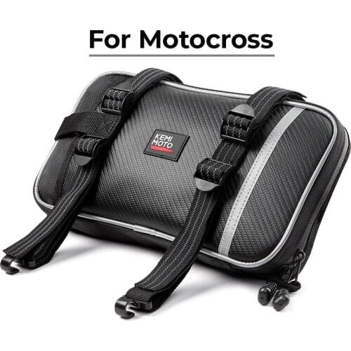 Universal Motocross Front Fender Bags For Yamaha Dirt Bikes Enduro Motorcycle Front Mudguard Bag Motocross Toolkit Bag CRF450R