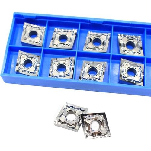 10PCS CNMG120402 HA H01 Aluminum Cutter Blade 100% Original Insert Tool Turning Lathe Turning Holder Turning Tool