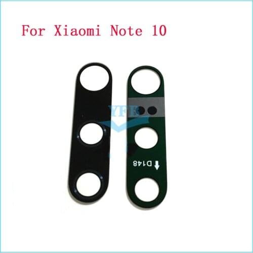 100PCS Camera Glass Lens For Xiaomi Redmi Note 10 Rear Bcak Camera Glass Cover With Adhesive Sticker Replacement Parts