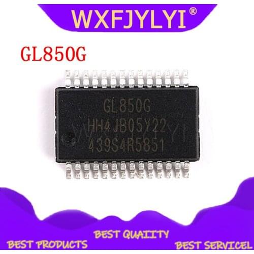 5pcs/lot GL850G SSOP-28 USB 2.0 hub controller chip new original