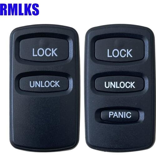 RMLKS 2 3 Button Remote Entry Key Shell Car Fit For Mitsubishi Diamante Montero Sport Galant Lance Outlander Key Case