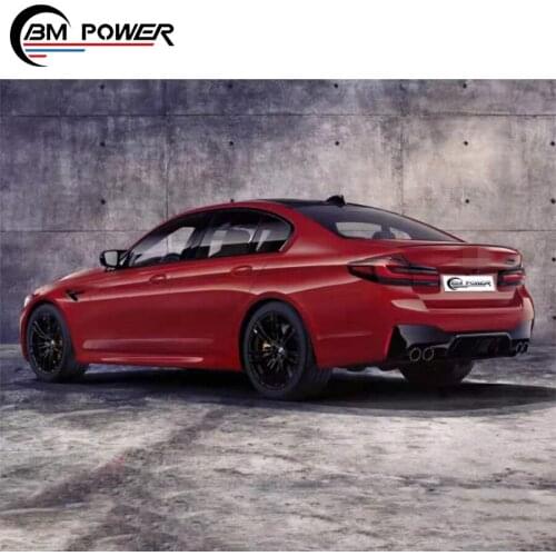 Automobiles Body Parts For 5 Series G30 G38 M5 Rear Diffsuer Back Tail Lip Exhaust Pipe Muffler Tip