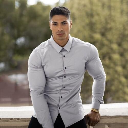 GYM WARRIORS Men's Slim Fit Shirts