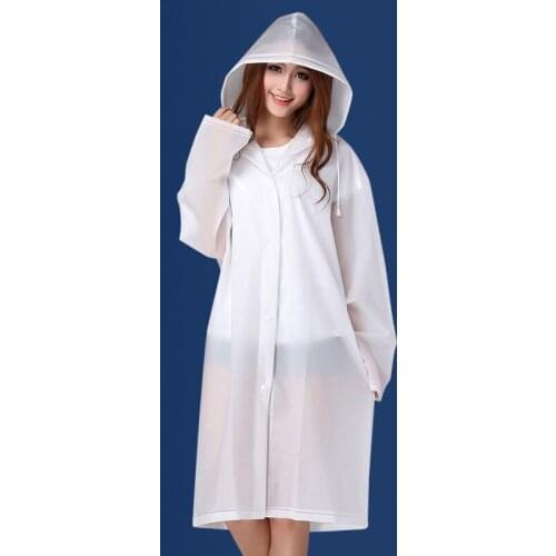 Fashion Couple Models Women Man Raincoat Waterproof Rain Poncho Coat Adult Camping Hoodie Rainwear Suit Multi-Color Optional