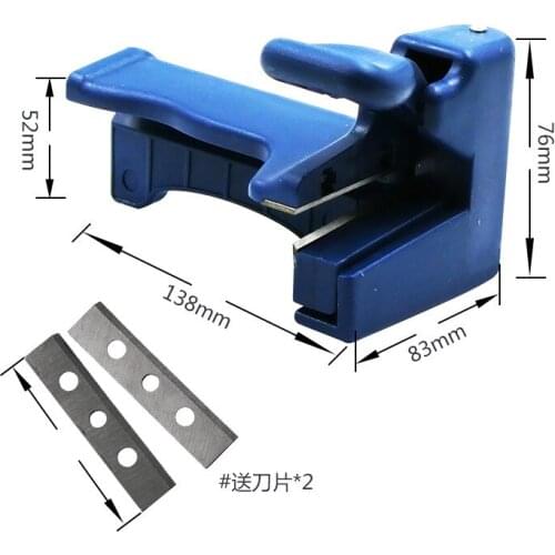 2pcs / Set Manual Edge Trimmer and End Cutter Set Use with Edge Banding Machine Woodworking Tools