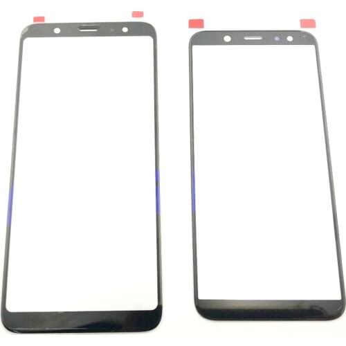 Front Panel For Samsung Galaxy A6 A8 Plus A6Plus A8Plus Touch Screen Sensor LCD Display Digitizer Glass Cover Replacement Part