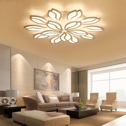 Art Design Petal LED Ceiling Lamp Living Room Bedroom Study Room Aisle Ceiling Light Commercial lighting