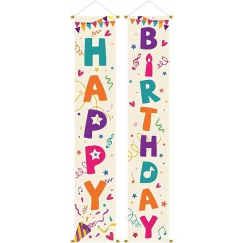 Happy Birthday Porch Sign, This Colorful Birthday Porch Sign