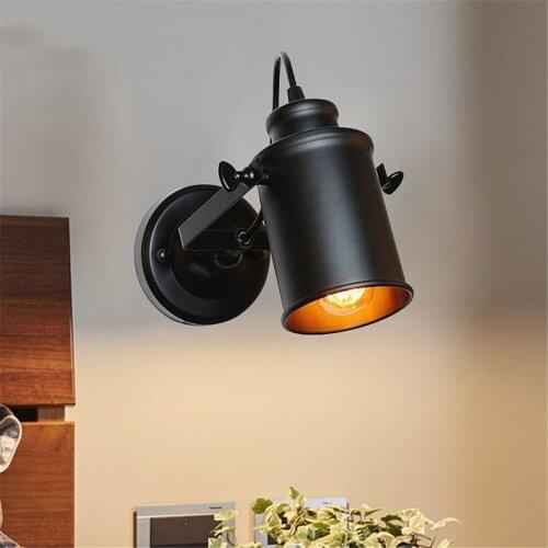 American country LED wall lamp can be adjusted up and down for attic bar restaurant hotel living room access stairs