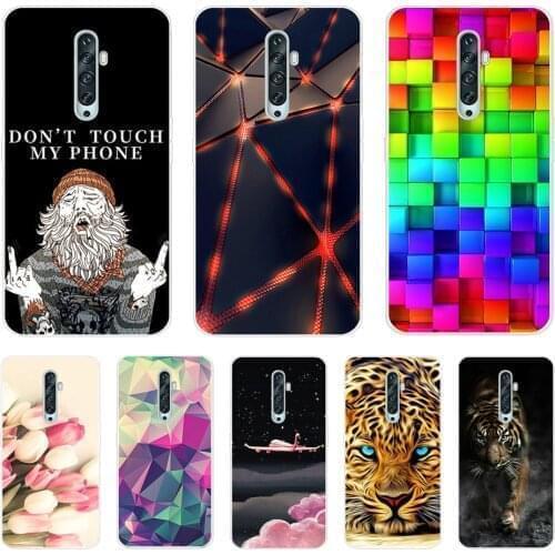 For Oppo Reno2 Z Case Silicone Soft Printed Phone Cover for Oppo Reno2 F Case TPU Coque for OPPO Reno 2Z 2F Cases 2 Z F Reno2Z