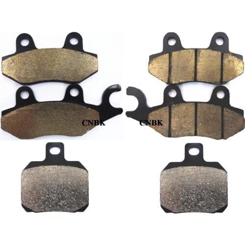 Brake Pad Set for WK BIKES WK 250 Jetmax 2010 - 2014 Front Left Right + Rear WK250 Onroad