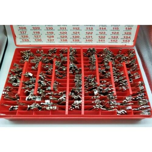 Regular Full Cars 130 Types x 5pcs Folding key blade Car key embryo replacing the key head Remote Key Blade Original Slot