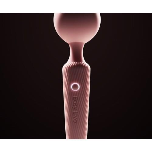 Pudding Cone AV Stick Multiple Frequency Vibrating Macaron color Masturbator For Women Big Head Strengthen Motor Flexible Rod