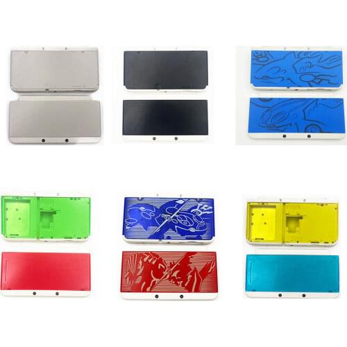 For Nintendo New 3DS 2015 Version Zierblende Faceplate Cover Plates Upper and Back Battery Housing Shell Case