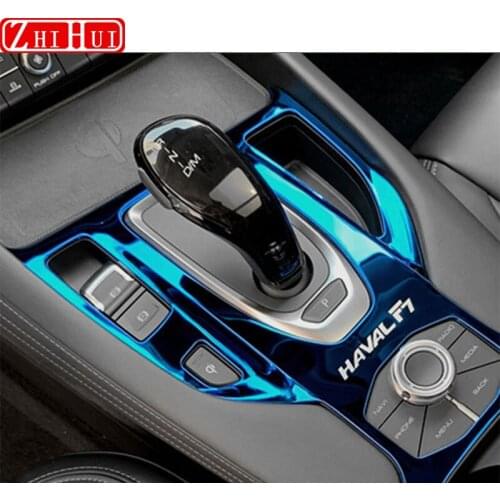 Car Styling Interior Gear Panel Air Outlet Cover Stickers for GWM Haval Hover F7 F7X 2019 2020 2021 Stainless Steel Accessories