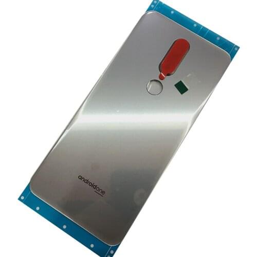 BINYEAE 5.84''Glass Battery Cover Rear Housing For Nokia 7.1 TA-1100 TA-1096 TA-1095 TA-1085 TA-1097 With Logo