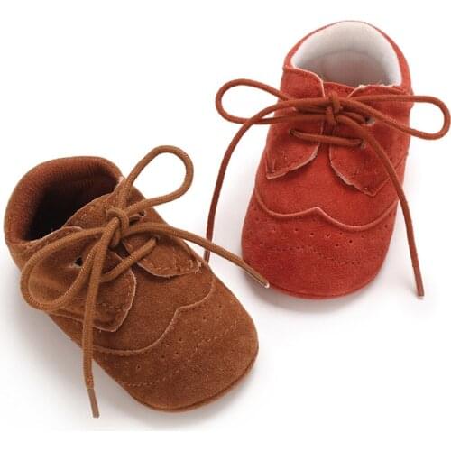 Vintage Baby Boy Shoes PU Leather Toddler Infant Loafers Shoes Autumn Newborn Baby Casual Shoes Cotton Soft Sole Baby Moccasins