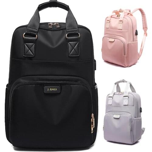 14 15 15.4 15.6 inch with USB interface Waterproof Laptop Notebook Bags Backpack Case for Men Women School Travel