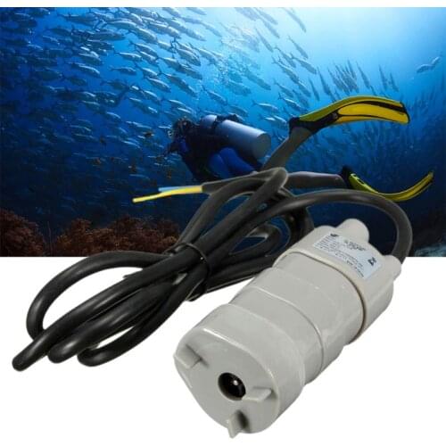 DC 12V Water Pump Submersible Micro Motor High Pressure 5M 840L/H Car Washing Aquarium Garden Fish Tank Fountain