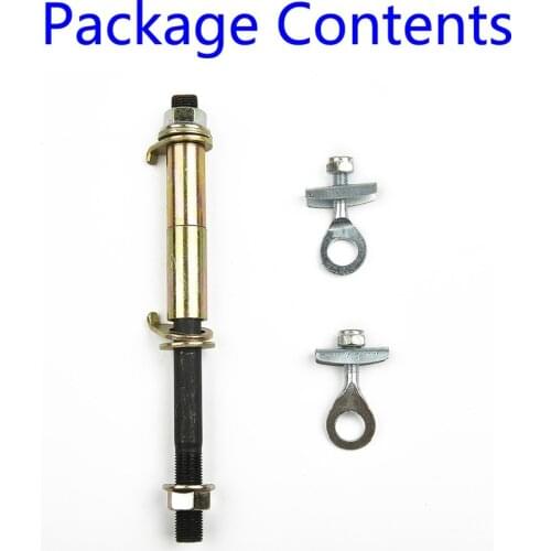 Electric Scooter Rear Wheel Tire Axle 10*160mm HCS For Little Dolphin Scooters durable practical Scooter accessory part