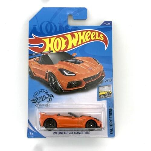 2020-144 Hot Wheels car 1/64 19 CORVETTE ZR1 CONVERTIBLE Collection Metal Die-cast Simulation Model Cars Toys
