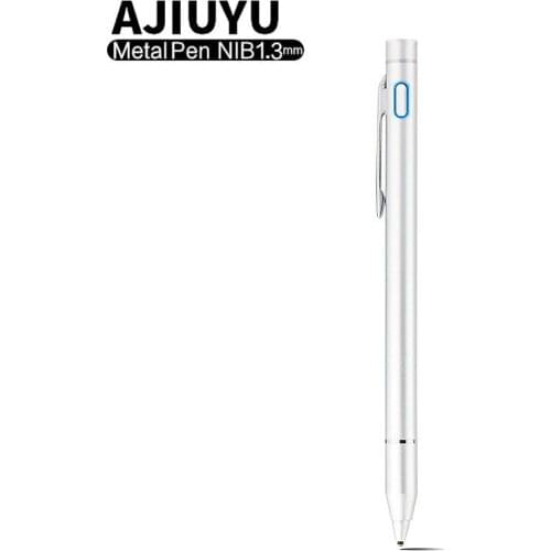 Active Pen NIB 1.3mm Stylus Chargeable Capacitive Touch Pen capacitor iOS Android Windows10 Tablet PAD touch screen Mobile phone