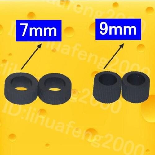 Free shipping compatible pickup roller tire 7mm/9mm forcanon MX398 397 378 478 518 528 458 E500 E518 QM4-1893-000 QM4-1894-000