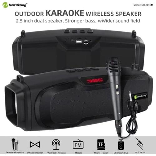 Large Powerful Portable Wireless Speakers Audio Center Subwoofer Home Theater Karaoke System Caixa De Som For Bluetooth Computer