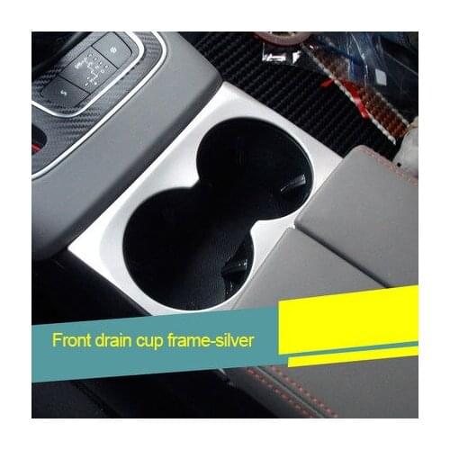 For Citroen c5 Aircross stainless steel silver blue black titanium Front Rear drain cup frame 1pc