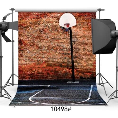 Photography Backgrounds for Photo Studio Basketball Court Sport Vinyl Cloth Portrait Photo Backdrops for Wedding Kids Baby