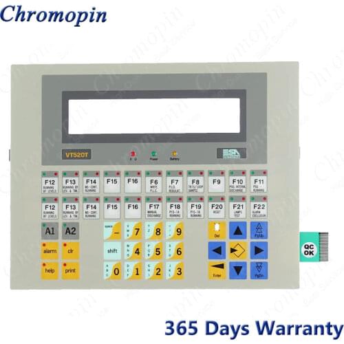 ESA VT520T VT520T000 Membrane Keyboard Keypad Switch for ESA VT520T VT520T0P0